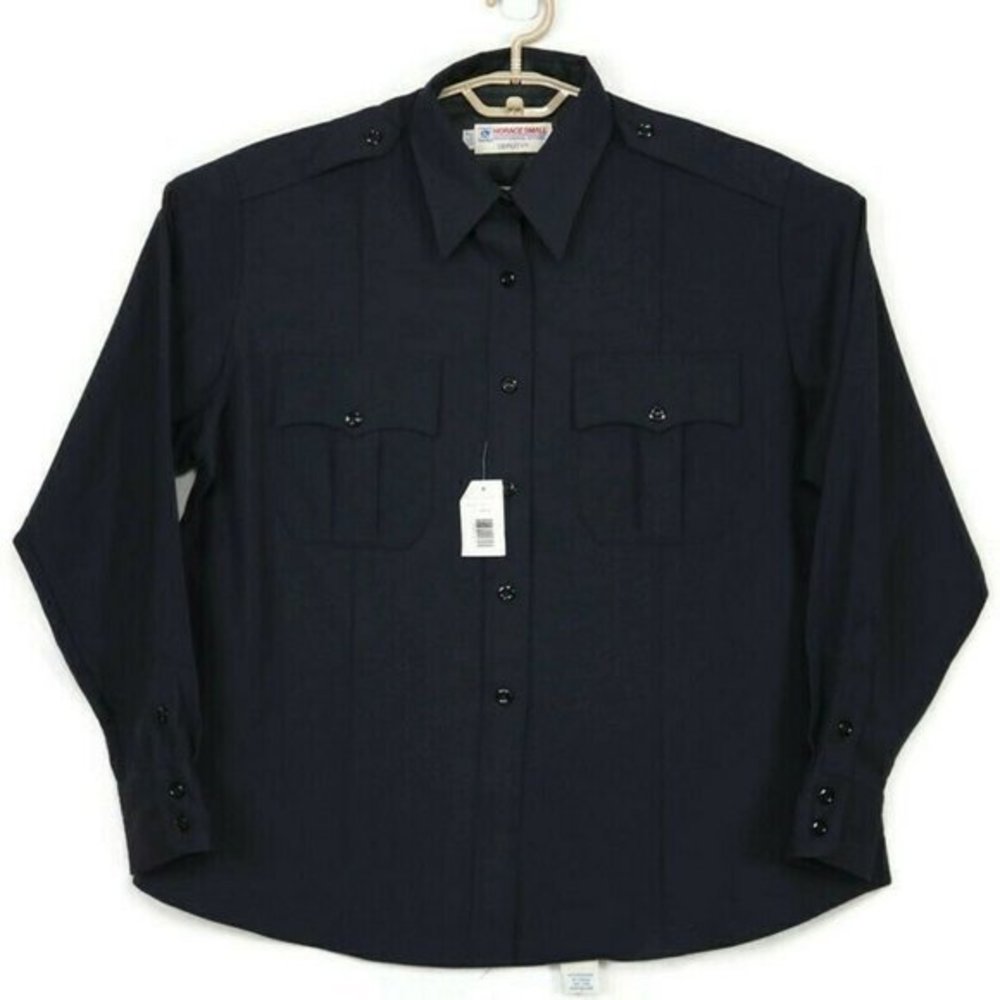 Horace Small Police Deputy Uniform Shirt Blue Long Sleeve 530NP Size 44‎